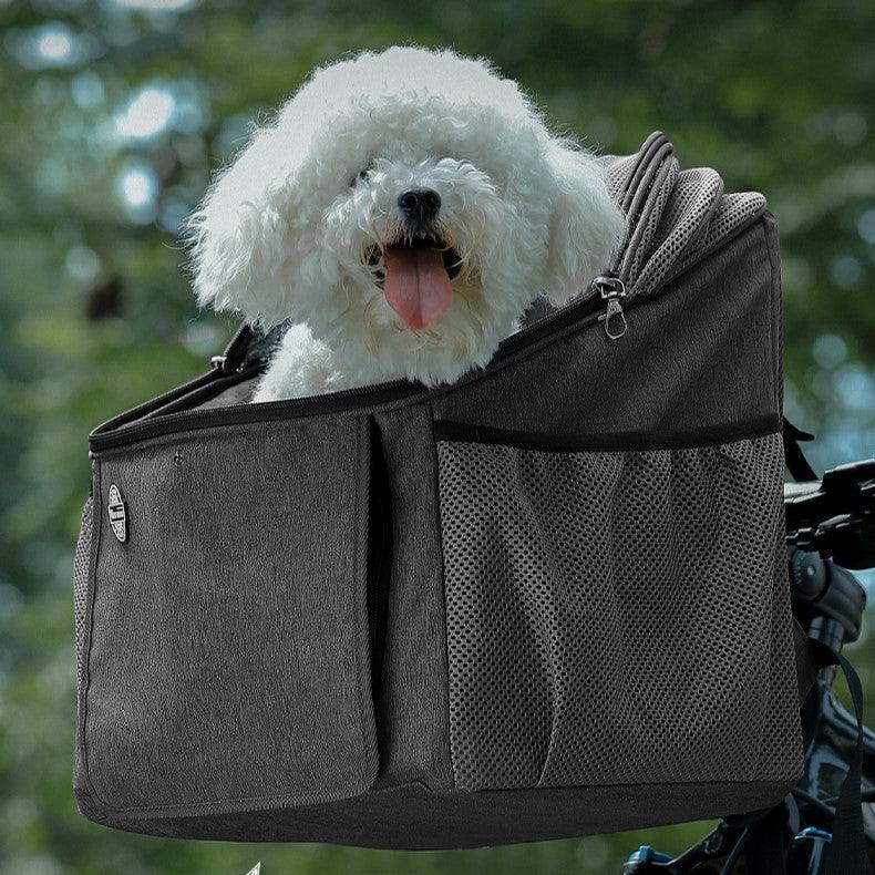 Fietsmand voor Honden Veilig Stevig Comfortabel Opvouwbaar Geschikt tot 4 5kg - Ruffy