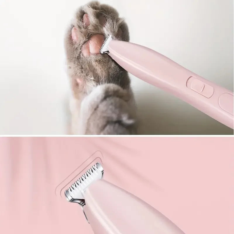 Honden Mini Trimmer | Precisie Verzorging | Stille Motor | Op Batterijen - Ruffy