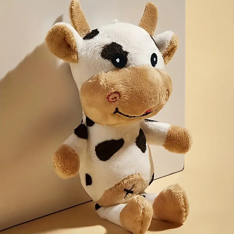 Ultiem Kalmeringsspeeltje Voor Huisdieren Stressverlichting Koevormig Pluche Zacht & Duurzaam - Ruffy