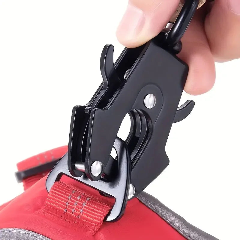 Intrekbare Hondenriem Duurzaam Ergonomisch Veiligheidsslot Veelzijdig Gebruik Nylon Voor Sterke Honden - Ruffy