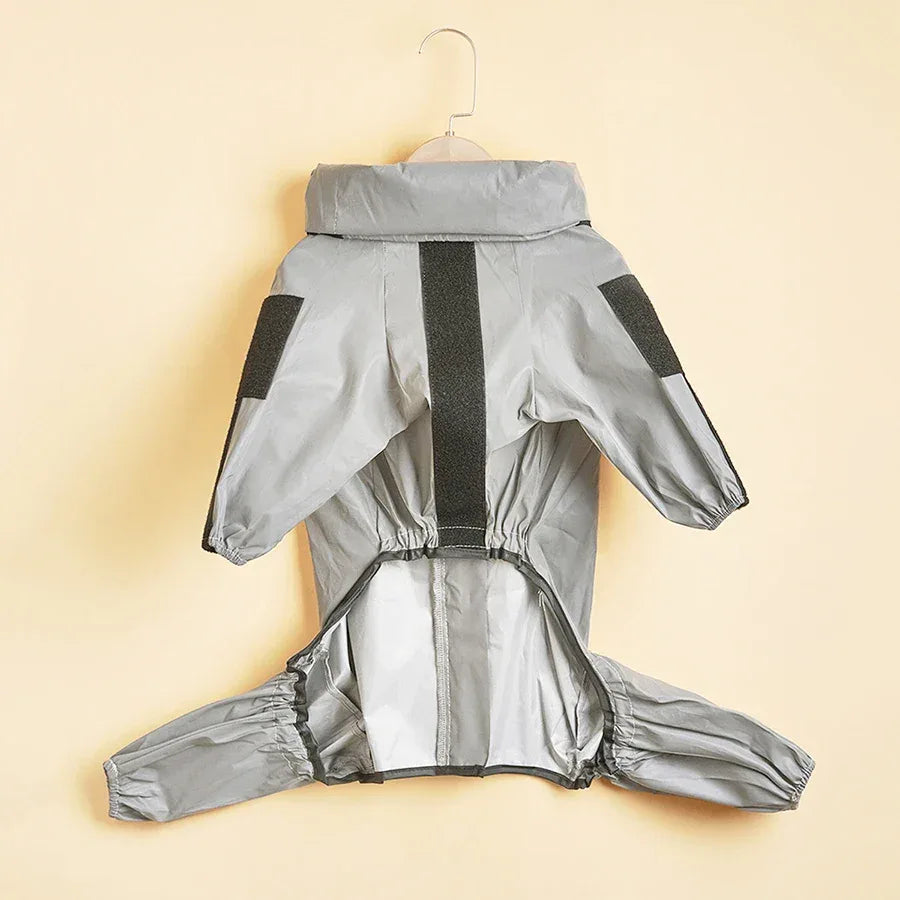 Reflecterende waterdichte hondenjumpsuit – verstelbaar klittenband in alle maten voor buitenavonturen - Ruffy