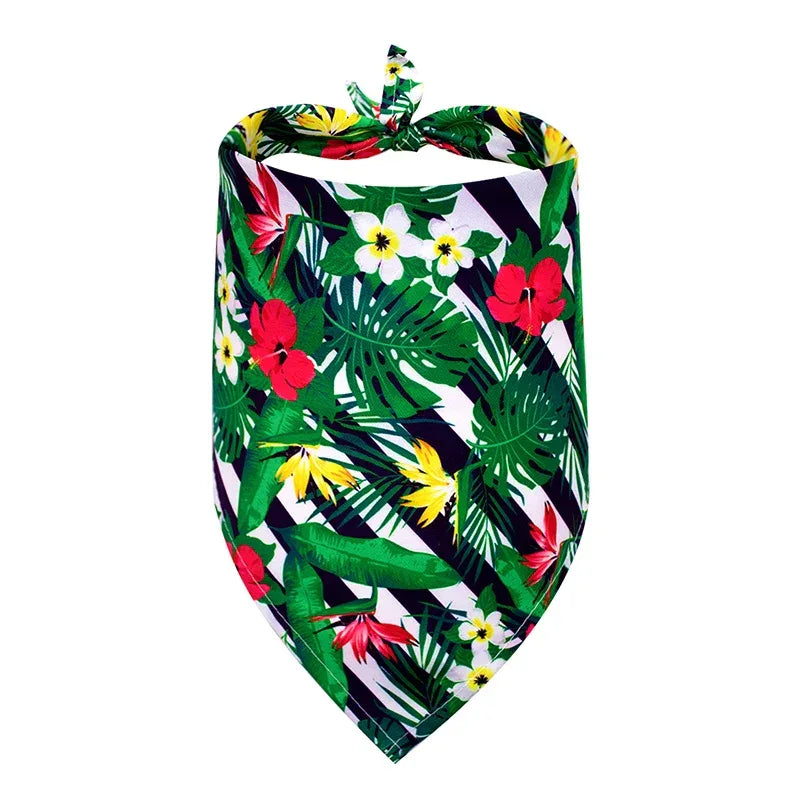 Zachte katoenen bandana's voor huisdieren met stijlvolle patronen en ademend ontwerp voor honden en katten - Ruffy