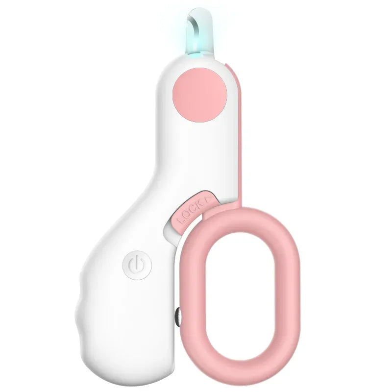 Ergonomische nagelknipper voor huisdieren met LED-licht voor nauwkeurig trimmen - Ruffy