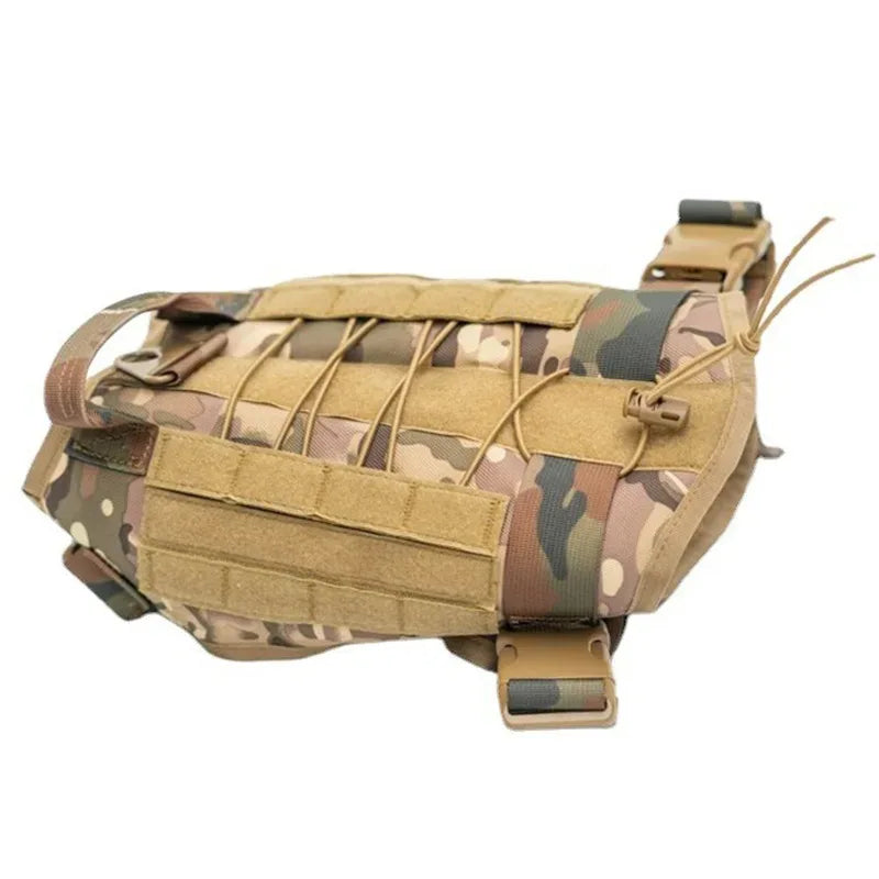 Duurzaam tactisch nylon hondentuig met snelsluiting en verstelbare pasvorm voor training in alle seizoenen - Ruffy