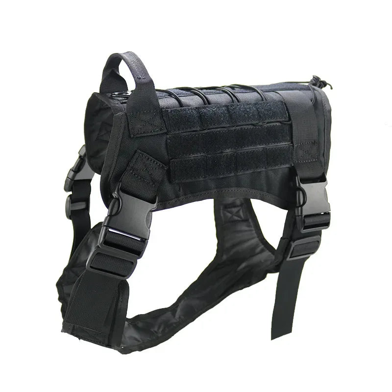 Duurzaam tactisch nylon hondentuig met snelsluiting en verstelbare pasvorm voor training in alle seizoenen - Ruffy