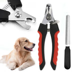 Roestvrijstalen nagelknipper voor huisdieren met vijl Ergonomisch ontwerp voor honden en katten Meerdere kleuren - Ruffy