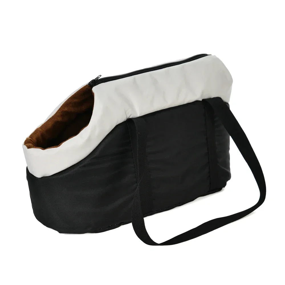 Duurzame polyester draagtas voor kleine honden tot 6 kg met milieuvriendelijk klassiek ontwerp - Ruffy