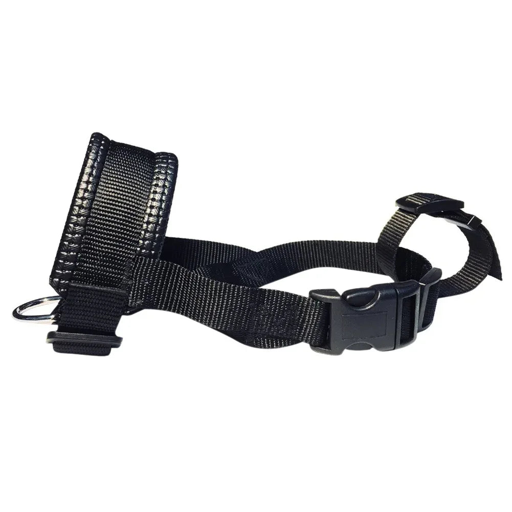 Duurzame nylon hondensnuit met verstelbare lus en neopreen voering voor comfort en veiligheid - Ruffy