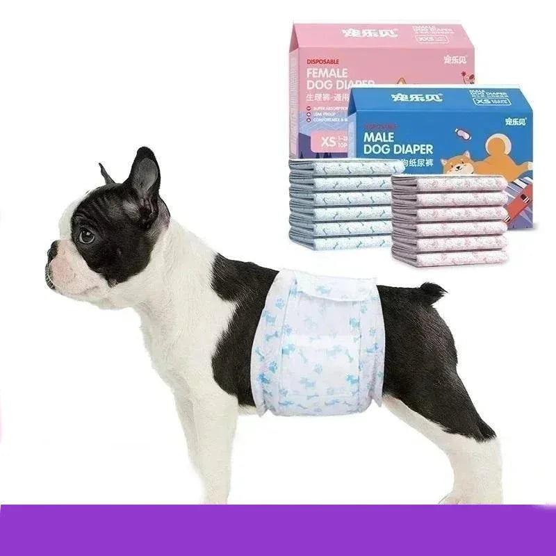 Superabsorberende wegwerpluiers voor honden met lekvrije barrières - Ruffy