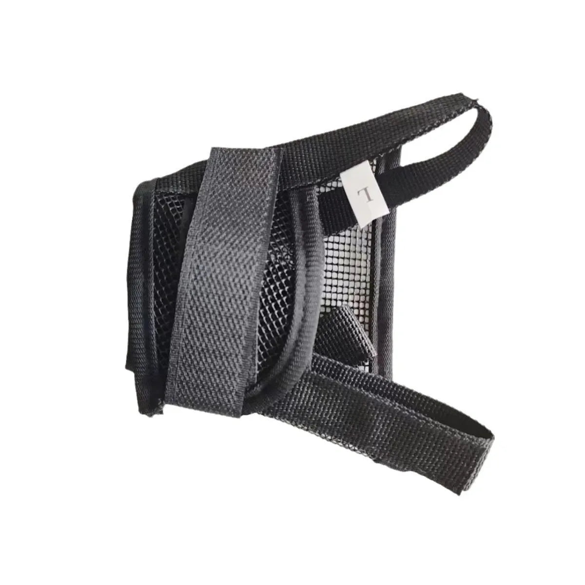 Verstelbare nylon hondenmuilkorf met anti-blafontwerp, snelsluiting en geventileerd gaas - Ruffy