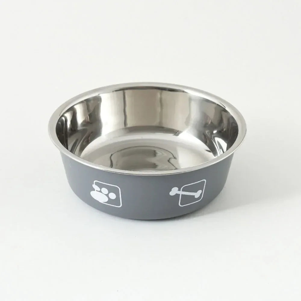Duurzame antislip roestvrijstalen hondenkommen in meerdere maten 100 ml, 250 ml en 500 ml - Ruffy
