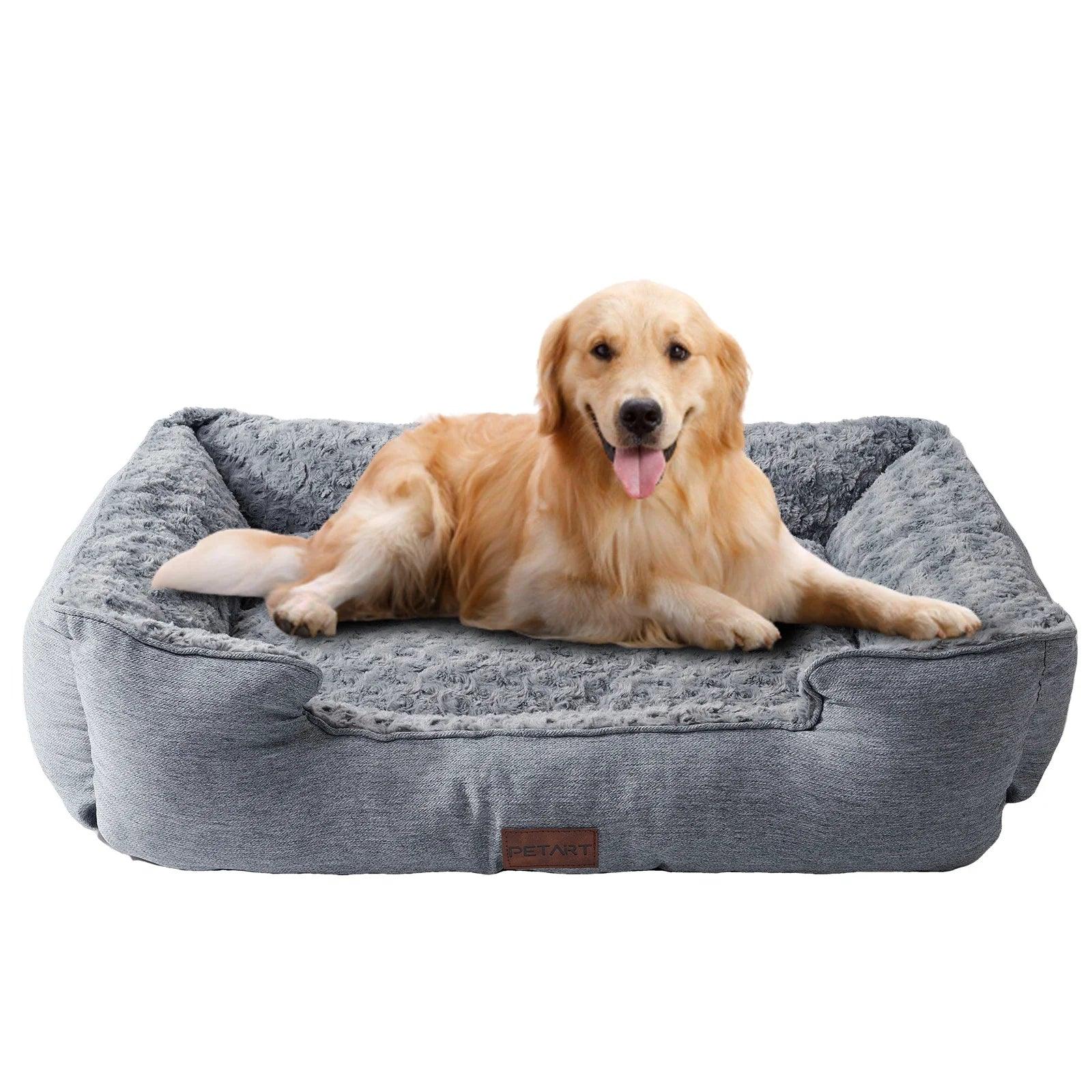 Orthopedisch Hondenbed Met Dikke Vulling - Gemaakt Van Ademend Spandexmateriaal - Ruffy