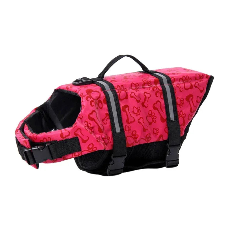 Reflecterend hondenreddingsvest, ademend gaas, duurzaam polyester met veilige pasvorm voor wateravonturen - Ruffy