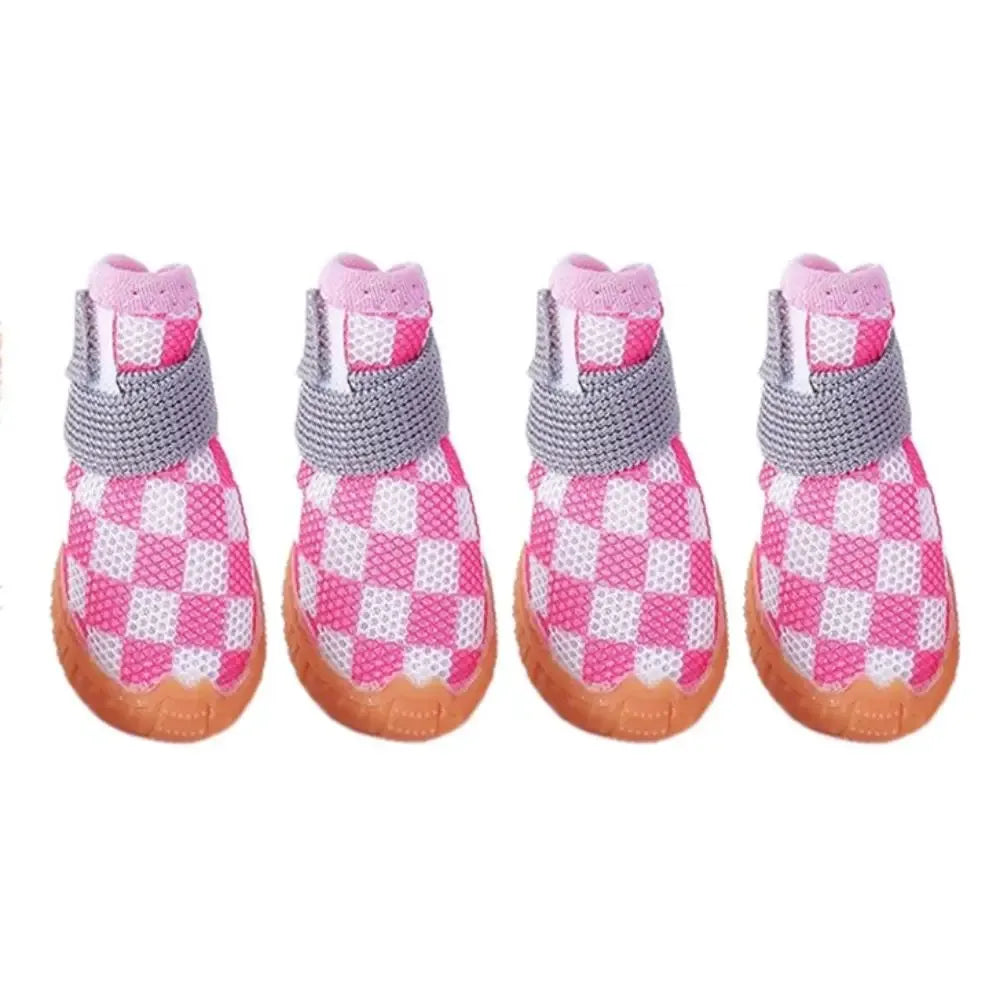 Lichtgewicht hondenschoenen Ademend antislip Mesh-ontwerp voor bescherming van de poten - Ruffy