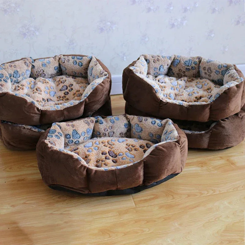 Ultra Zacht Hondenbed Antislip 100% Katoen Lichtgewicht Afwasbaar 37x32cm - Ruffy