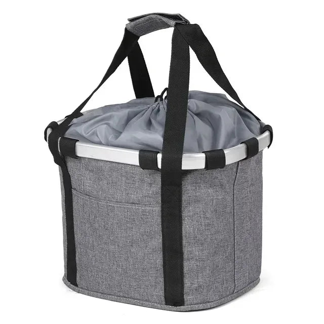 Duurzame fietsmand snelsluiting afneembare stuurtas aluminium Oxford stof 5kg capaciteit - Ruffy