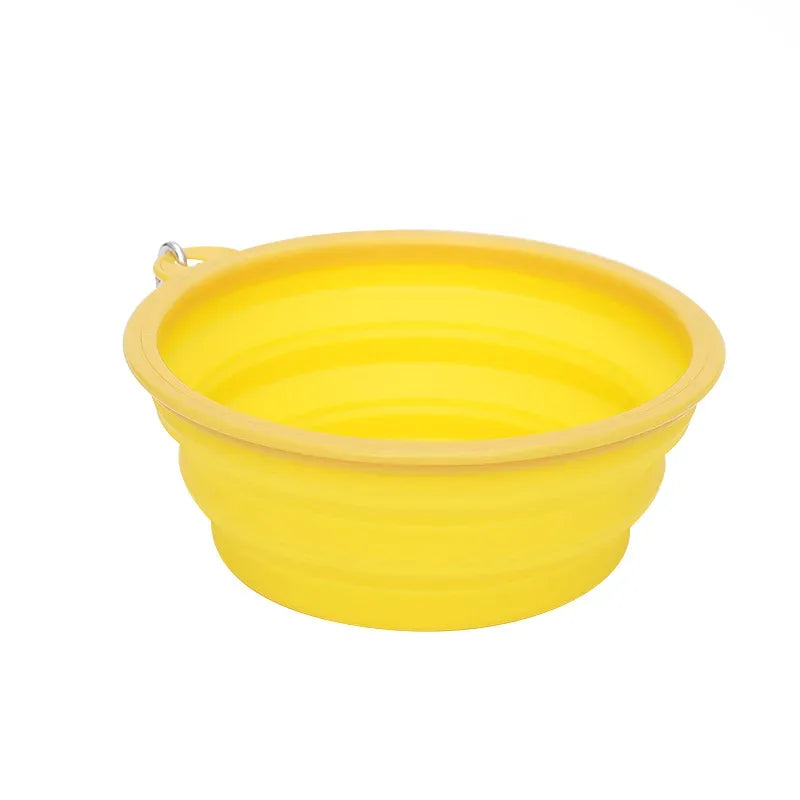 Opvouwbare Silicone Hondenkom Draagbaar Duurzaam Reisvriendelijk TPE in 350ml 650ml 1000ml Maten - Ruffy