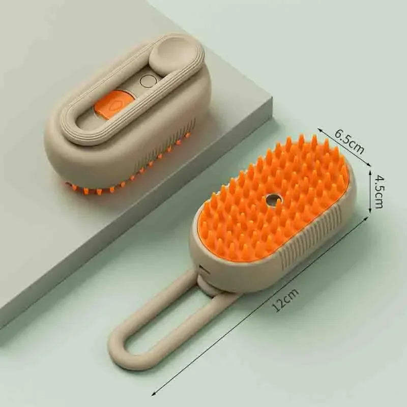 Massage Kam met Zachte Massage Tanden USB Oplaadbaar en Draagbaar Ontwerp voor Stress-Vrij Verzorging van Gezelschapsdieren - Ruffy