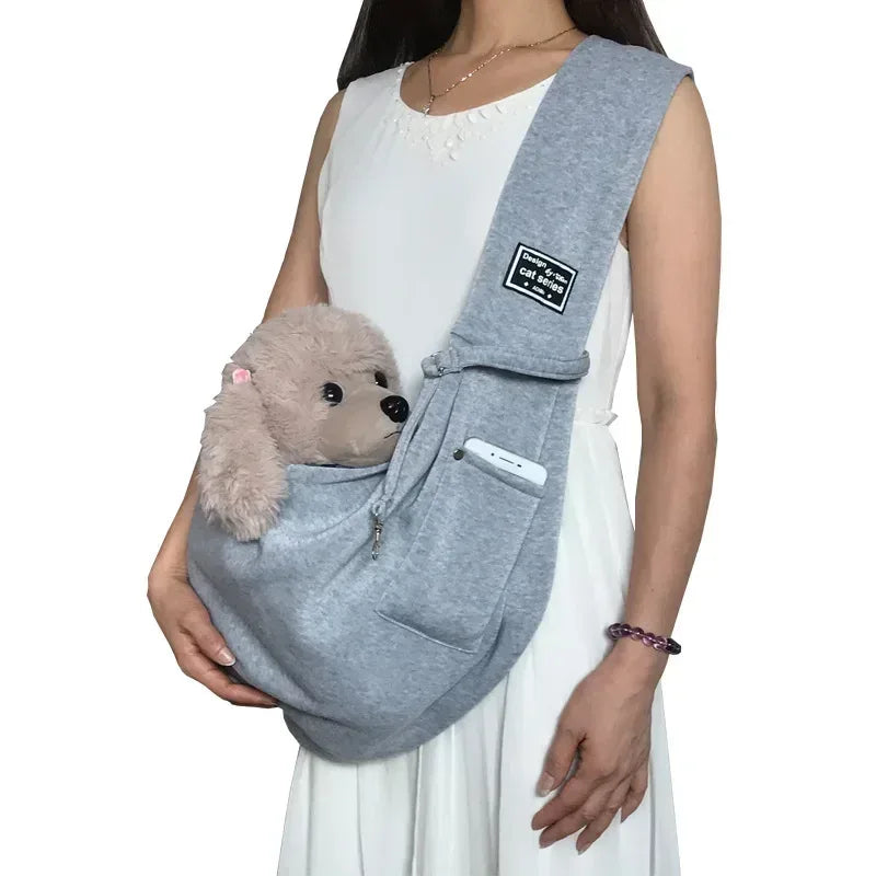 Draagtas voor Huisdieren – Stijlvolle Crossbody Slinger voor Kleine Honden tot 7,5 kg – Duurzaam en Lichtgewicht - Ruffy
