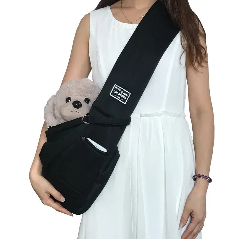 Draagtas voor Huisdieren – Stijlvolle Crossbody Slinger voor Kleine Honden tot 7,5 kg – Duurzaam en Lichtgewicht - Ruffy