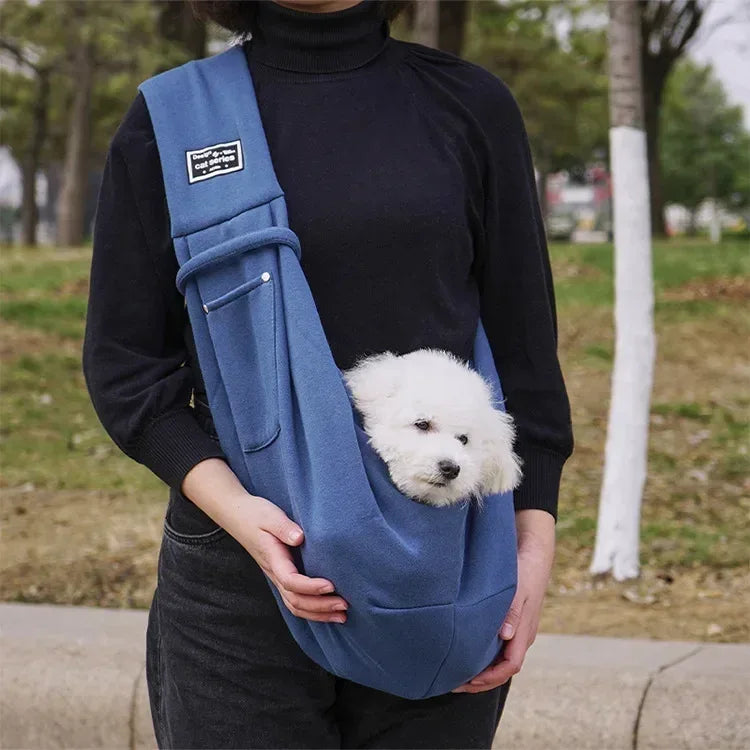 Draagtas voor Huisdieren – Stijlvolle Crossbody Slinger voor Kleine Honden tot 7,5 kg – Duurzaam en Lichtgewicht - Ruffy