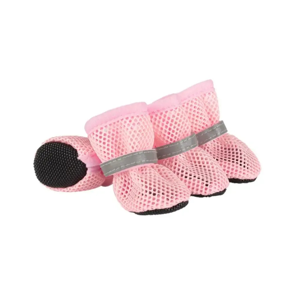 Reflecterende hondenschoenen met antislipzool Comfortabel katoen voor bescherming van de poten bij alle weersomstandigheden - Ruffy