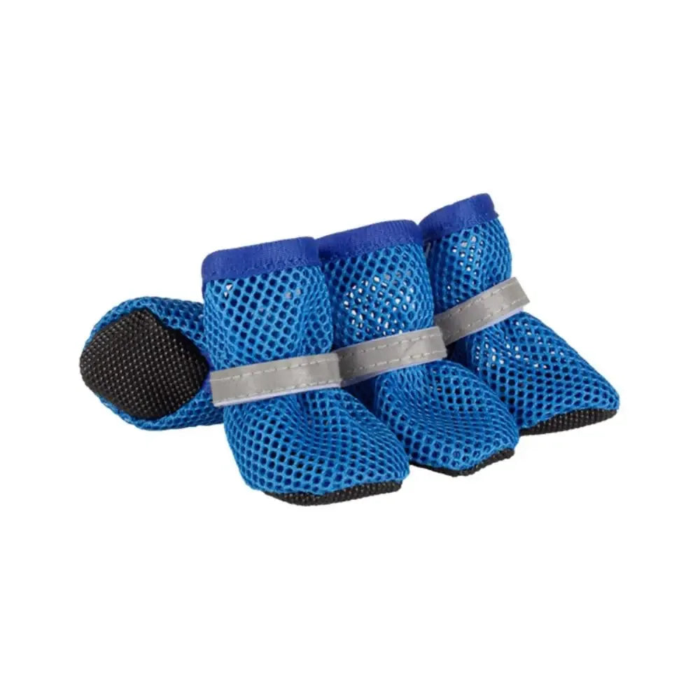 Reflecterende hondenschoenen met antislipzool Comfortabel katoen voor bescherming van de poten bij alle weersomstandigheden - Ruffy