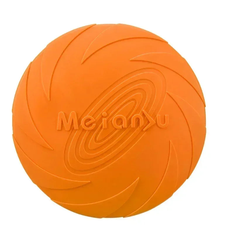 Duurzaam bijtbestendig rubber interactief hondenspeelgoed frisbee verkrijgbaar in kleine en grote maten - Ruffy