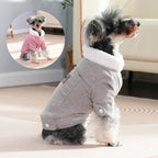 Stijlvolle Winterjas voor Kleine Honden – Zachte Fleece Voering en Duurzaam Katoen - Ruffy