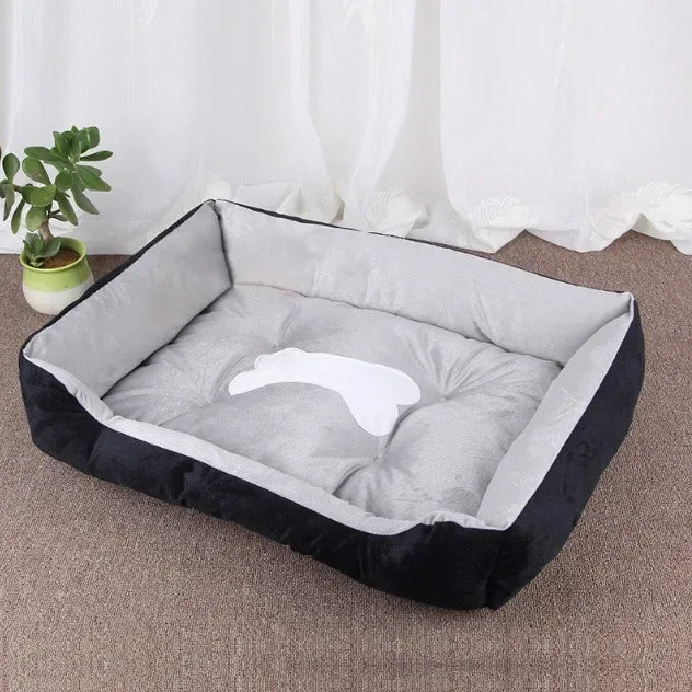 Duurzaam huisdierenbed met zachte vulling Eenvoudig te reinigen nylon materiaal voor kleine tot grote honden en katten - Ruffy