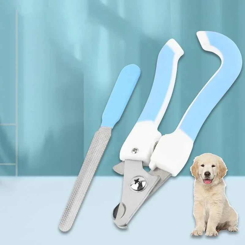 Nagelknipper met ergonomische greep en roestvrijstalen bladen voor honden, katten en kleine huisdieren - Ruffy