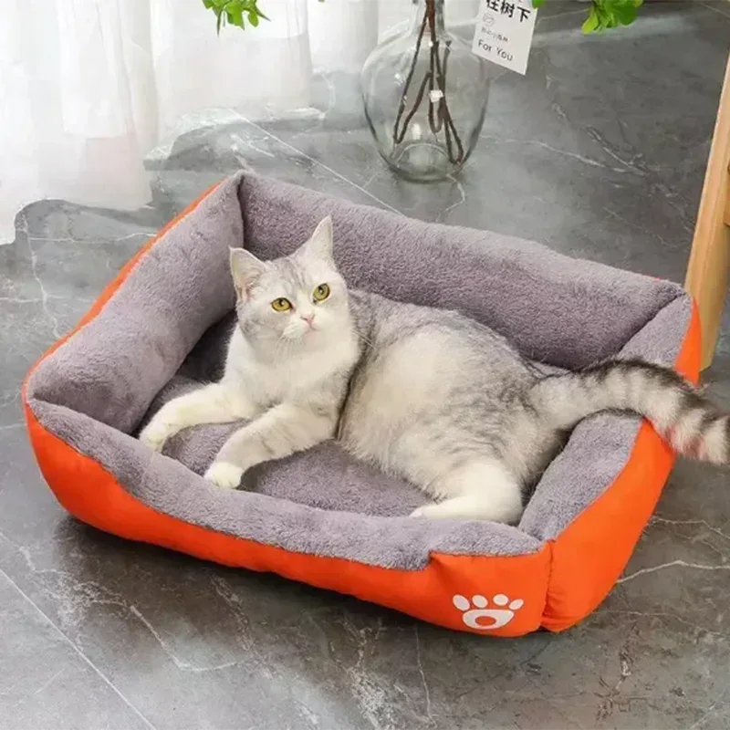 Waterdicht hondenbed met zacht katoenen materiaal Ruim ontwerp en gemakkelijk schoon te maken hoes die in de wasmachine kan worden gewassen - Ruffy
