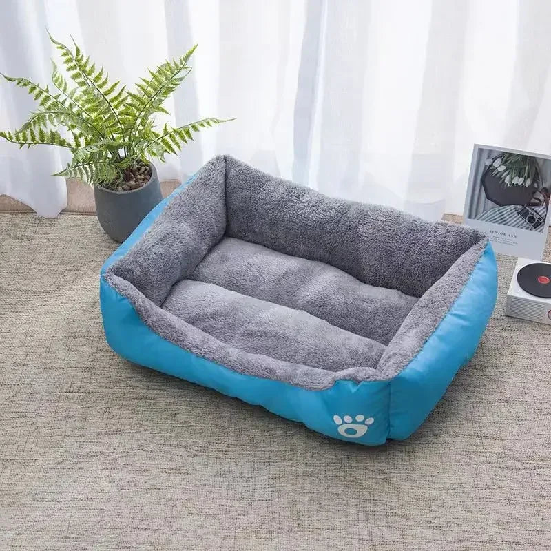 Waterdicht hondenbed met zacht katoenen materiaal Ruim ontwerp en gemakkelijk schoon te maken hoes die in de wasmachine kan worden gewassen - Ruffy