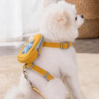 Schattig Hondentuigje met Rugzak Verstelbaar Duurzaam Nylon Ideaal voor Snoepjes Accessoires - Ruffy