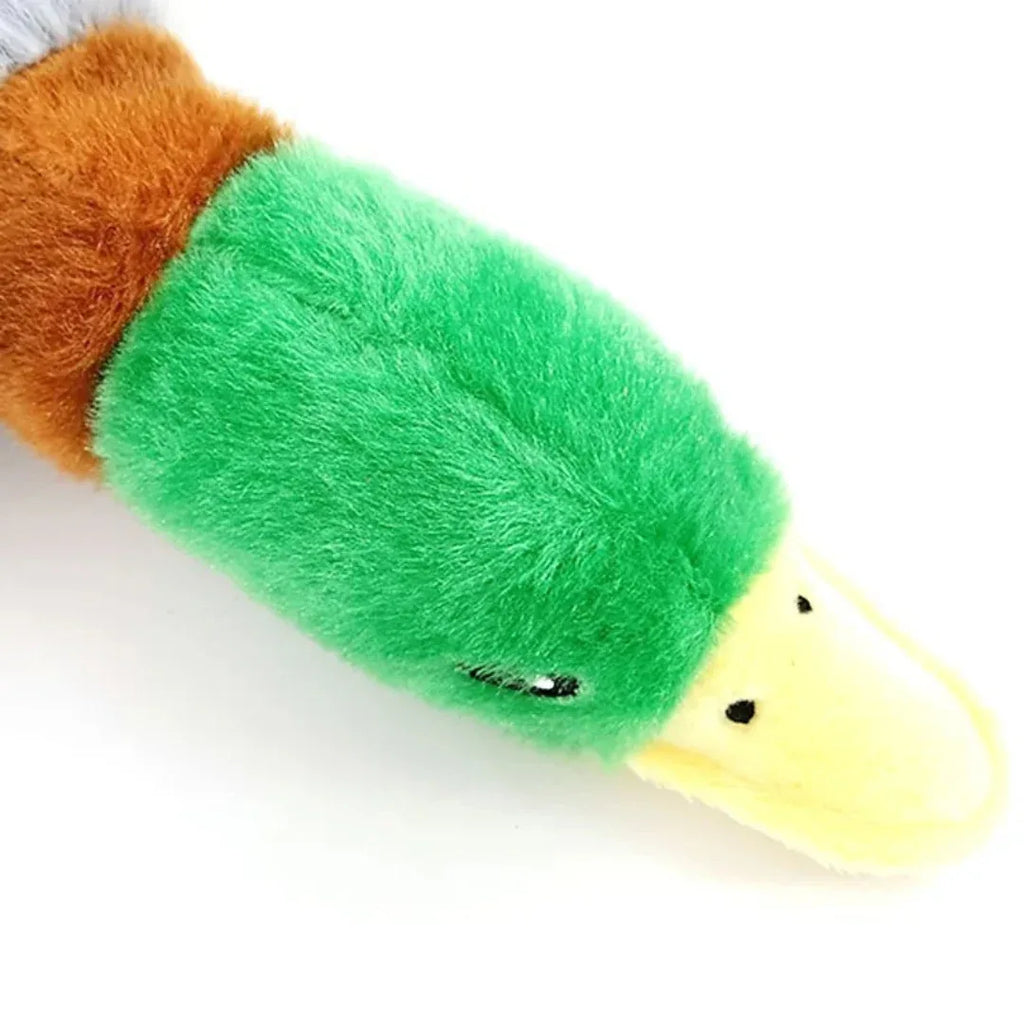 Pluche Eendje Kauw Speelgoed Piepende Geluiden Gebitsverzorging Duurzaam Veilig Voor Honden - Ruffy