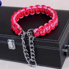Hondenhalsband | Geweven Nylonvezel | Verstelbaar & Duurzaam - Ruffy