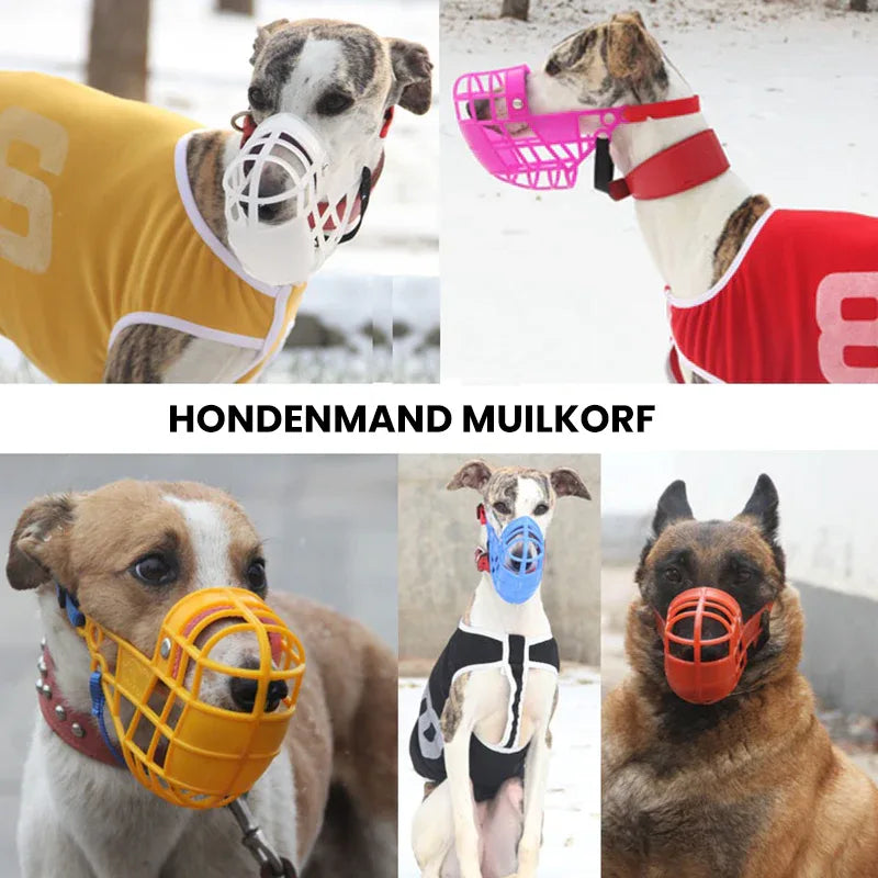Honden muilkorf met kleur - Ruffy