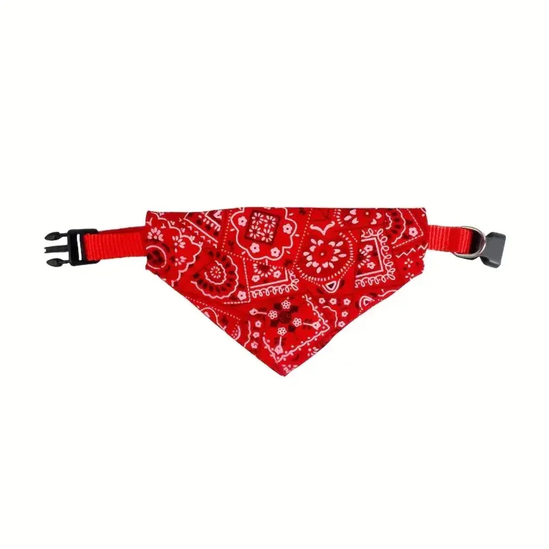 Verstelbare Hondenbandana Omkeerbaar Stijlvol Comfortabel Zacht Katoen Machinewasbaar Voor Alle Maten - Ruffy