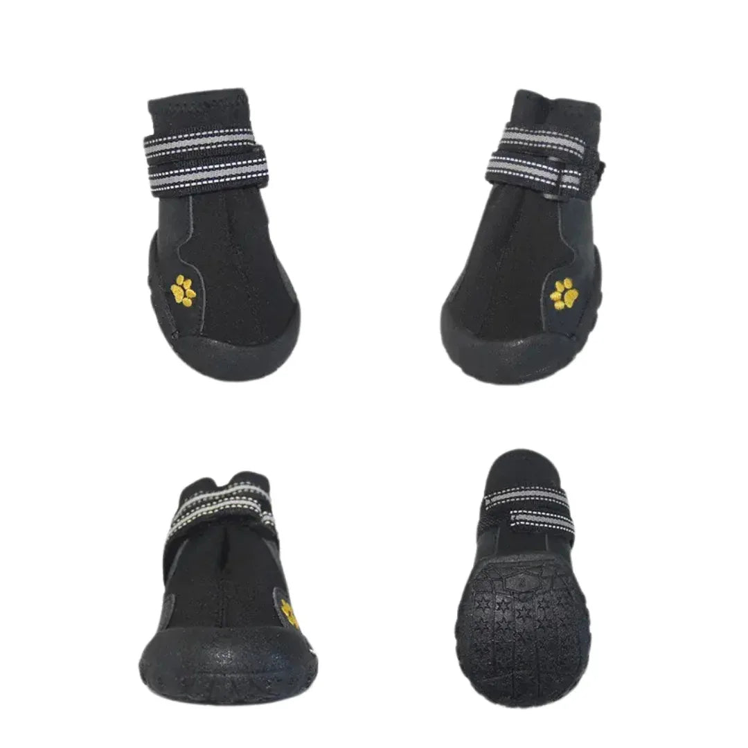 Hondenlaarzen 4st Waterdicht Ademend Comfortabel Veilig Stijlvol Voor Buiten Polyester - Ruffy
