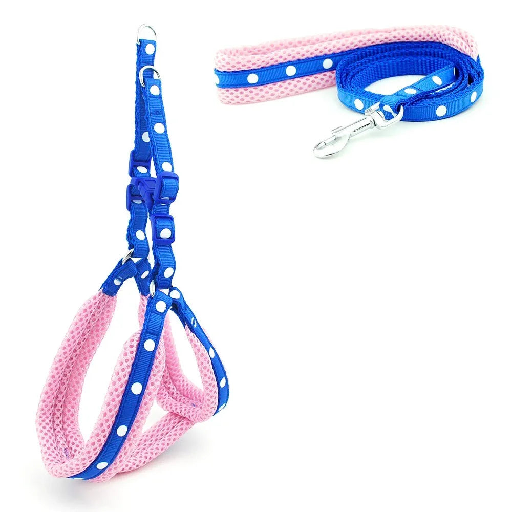 Reflecterend Ademend Mesh Harnas Voor Kleine Honden Veiligheid Comfort Verstelbaar Nylon Zinken Legering Haak - Ruffy