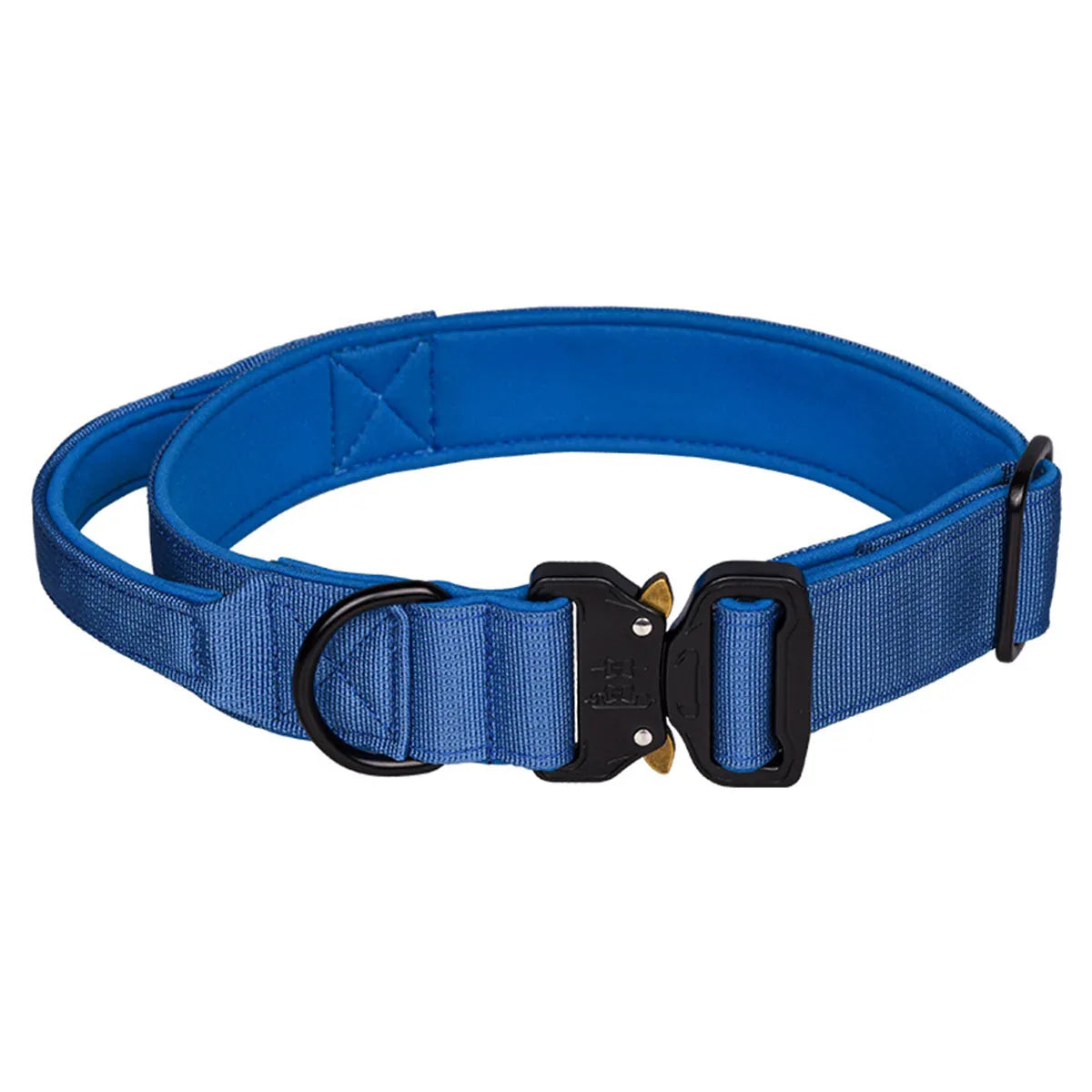Zware Hondentrainingshalsband | Extra Sterk Nylon | Handvat - Ruffy