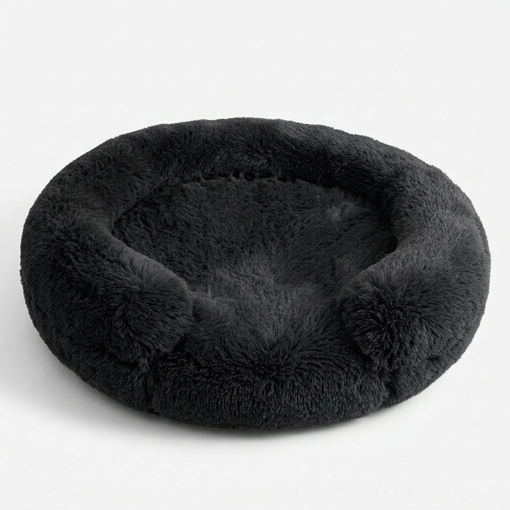 Pet Bed | C-shaped Support Design | Plush Comfort Sponge Filling | Anti-slip Waterproof Base