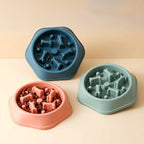 Anti-Schrok Langzame Voerbak voor Honden Duurzaam en Antislip in Speelse Designs - Ruffy