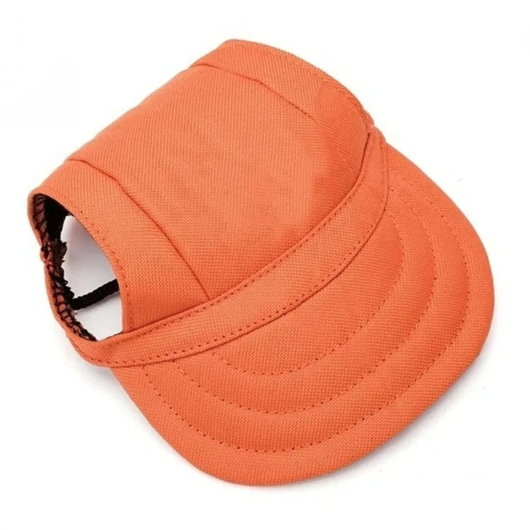 Canvas Baseballpet voor Kleine Honden Verstelbaar en UV-Bescherming Voor Zomeravonturen - Ruffy