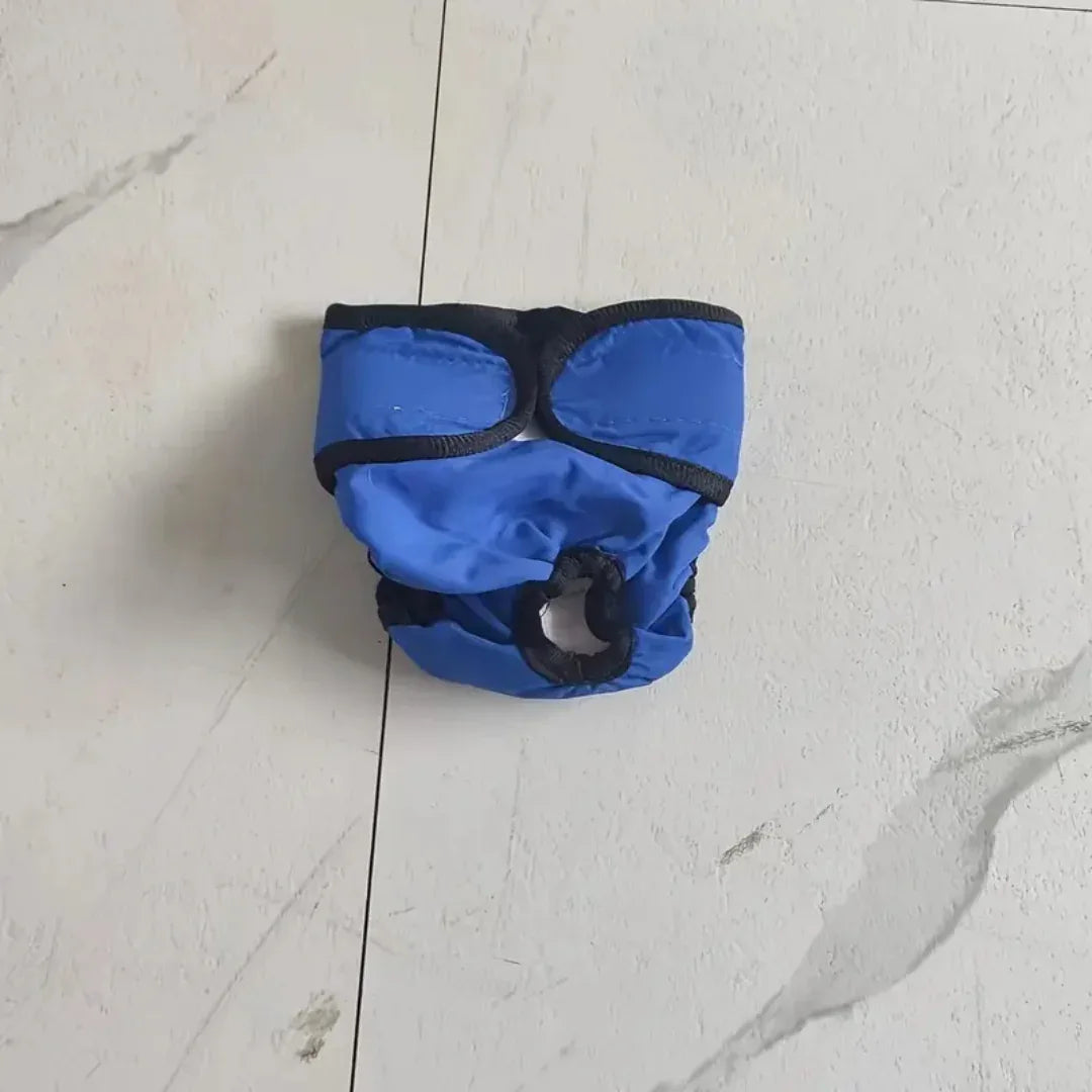 Veiligheidsbroekje voor Honden Verstelbaar Herbruikbaar Comfortabele Stof Bescherming Katoen - Ruffy