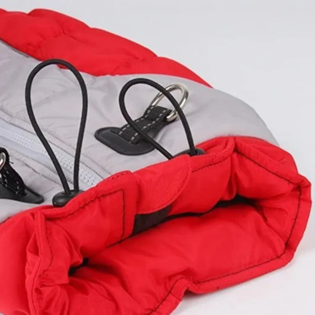 Winterjas Voor Honden Waterdicht Reflecterend Warm Met Ingebouwd Harnas Verstelbaar - Ruffy