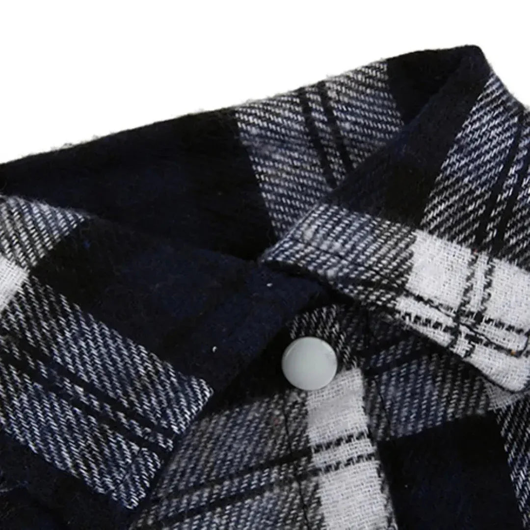 Geruite Huisdierkleding Comfortabel Lichtgewicht Ademend Stijlvol Eenvoudig Te Dragen Voor Lente en Herfst - Ruffy