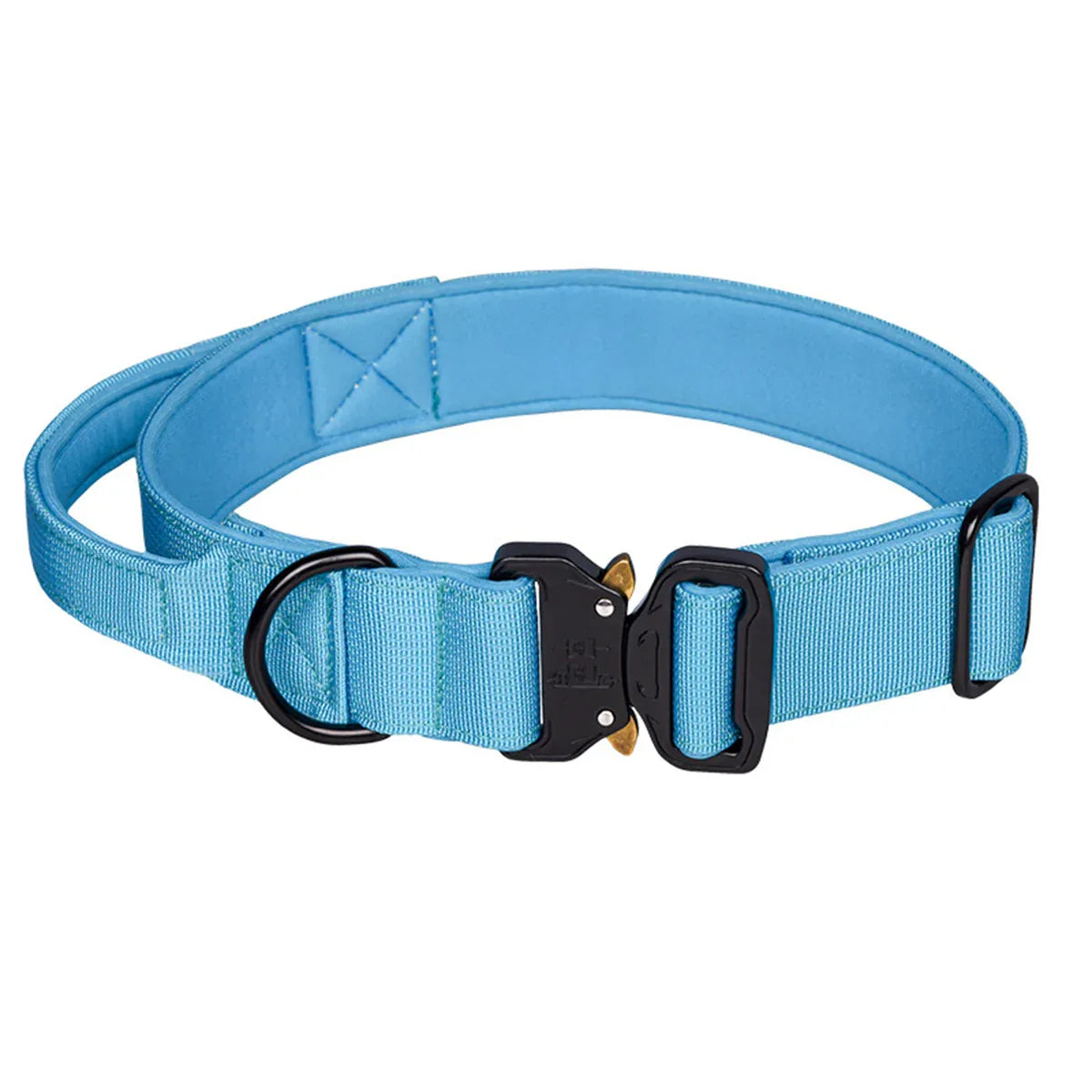 Zware Hondentrainingshalsband | Extra Sterk Nylon | Handvat - Ruffy