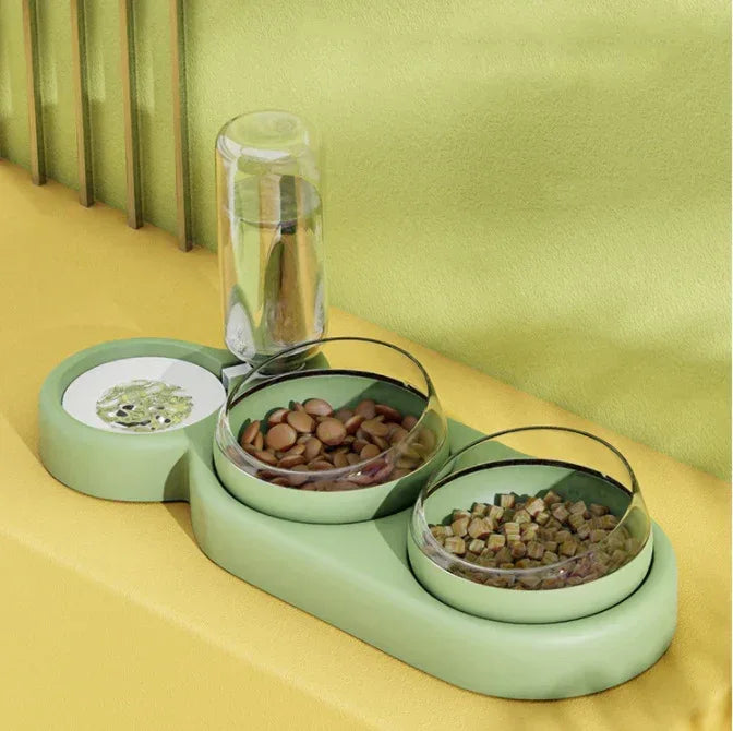 PawStation Pro – Complete Voer- en Drinkset voor Huisdieren - Ruffy