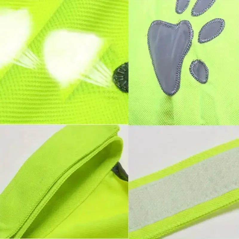 Reflecterend Hondenharnas Veiligheid en Comfort Verstelbare Pasvorm Groen Beschikbaar in S-XXL - Ruffy